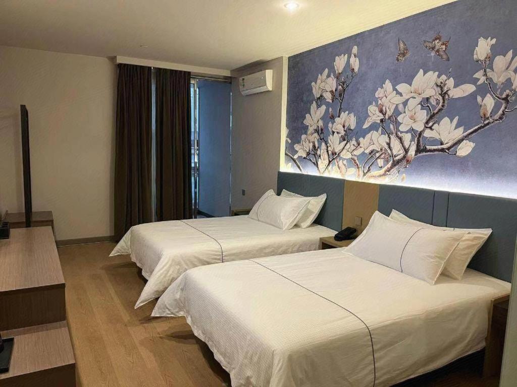 Magnotel Hotel Shanghai Railway Station Magnolia Plaza Eksteriør bilde