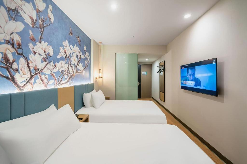 Magnotel Hotel Shanghai Railway Station Magnolia Plaza Eksteriør bilde