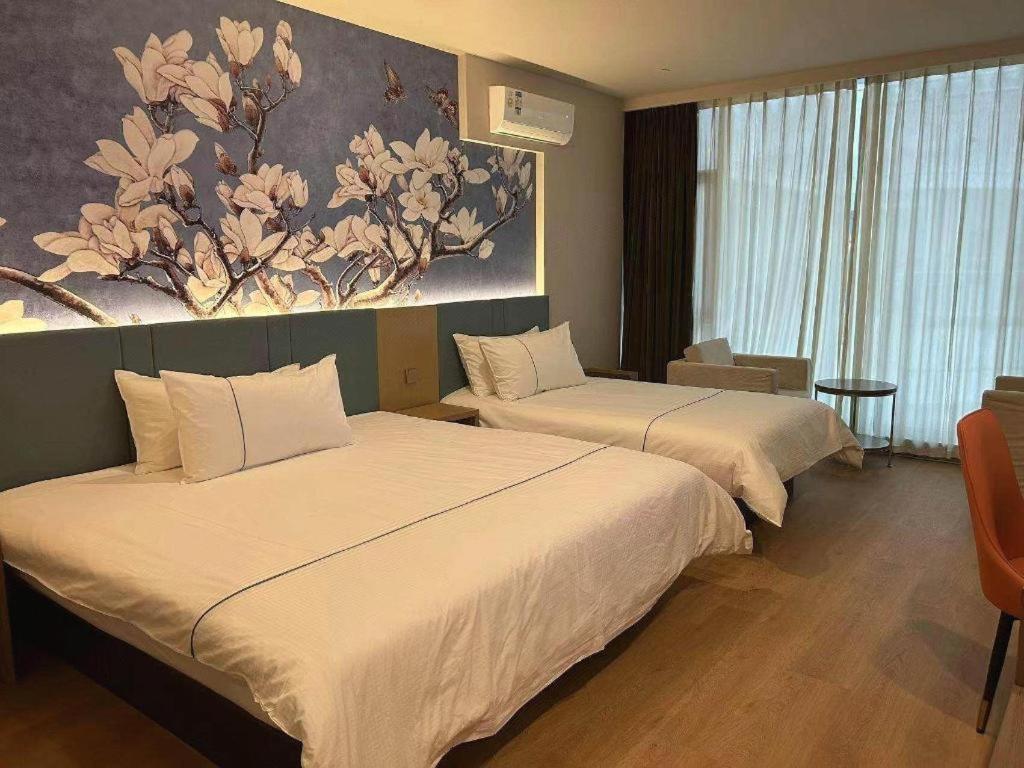 Magnotel Hotel Shanghai Railway Station Magnolia Plaza Eksteriør bilde