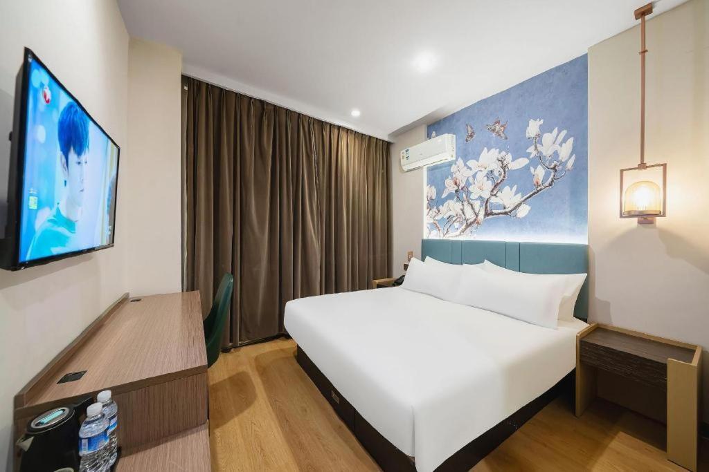 Magnotel Hotel Shanghai Railway Station Magnolia Plaza Eksteriør bilde