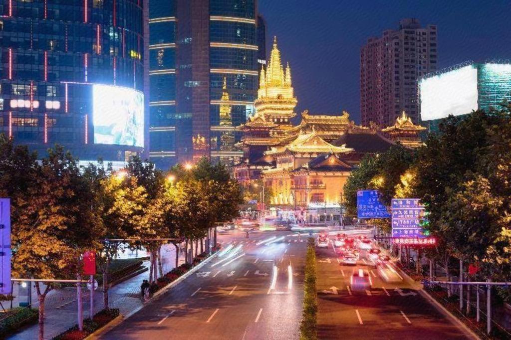 Magnotel Hotel Shanghai Railway Station Magnolia Plaza Eksteriør bilde